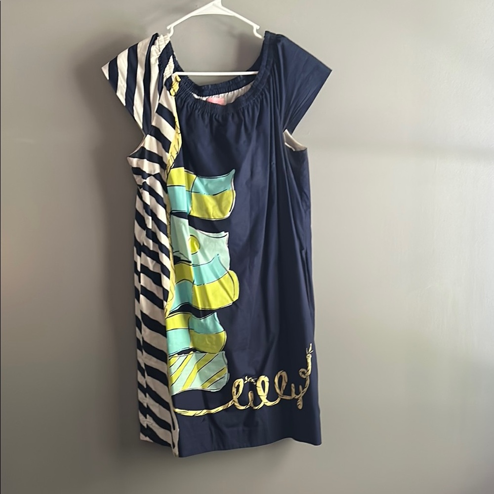 Lilly Pulitzer Blue Nautical Dress